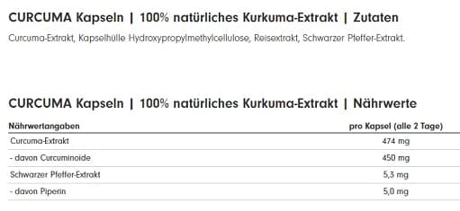 Profuel - Kurkuma ja mustapippuriuute - 90 kapselia