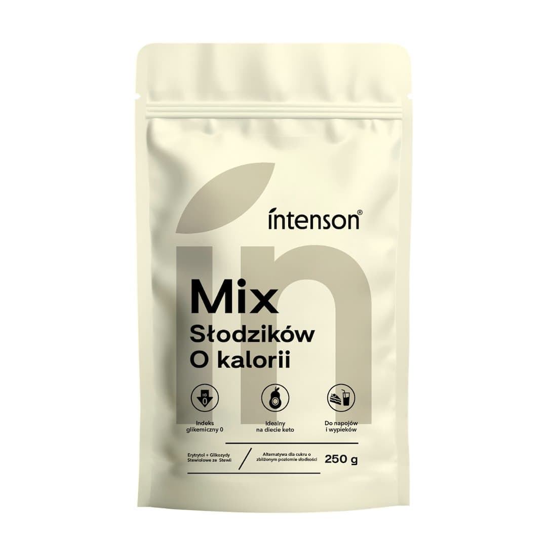 Intenson - Sweetener Mix Zero Calorie - 250g – Intenson förpackning