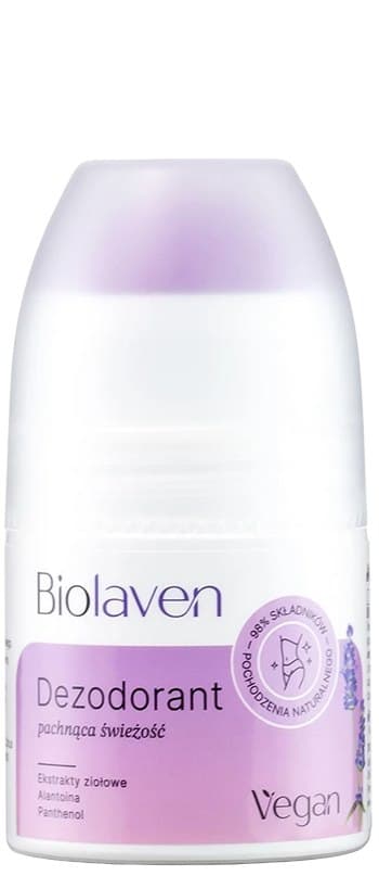 Biolaven - Deodorant - 50ml – Biolaven förpackning