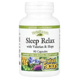 Natural Factors - Sleep Relax Formula - 90 Caps