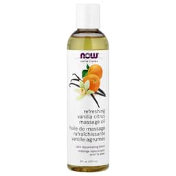 Now Foods - Refreshing Massage Oil - Vanilla & Citrus, 237ml