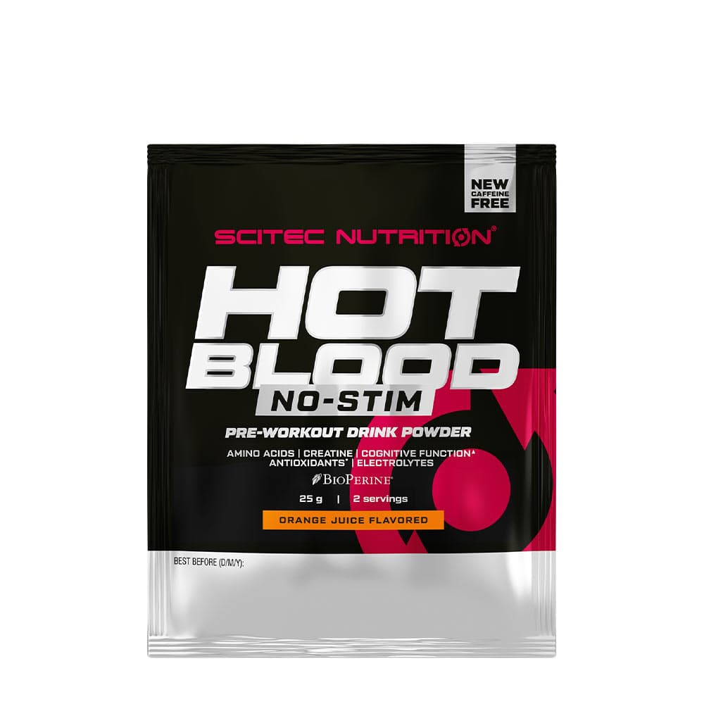 Scitec Nutrition - Hot Blood No-Stim Orange Juice - 25g
