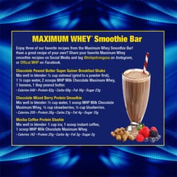 MHP - Vanilla Ice Cream - 62 Servings - 2270g