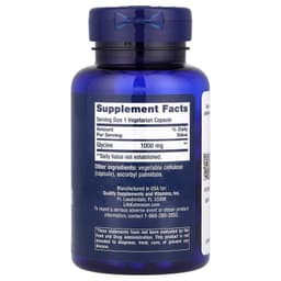 Life Extension - Glysiini - 100 kasviskapselia