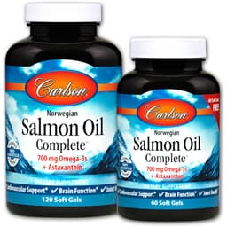 Carlson Labs - Norwegian Salmon Oil Complete - 120 Soft Gels