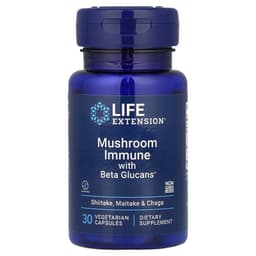 Life Extension - Mushroom Immune With Beta Glucans - 30 Vcaps