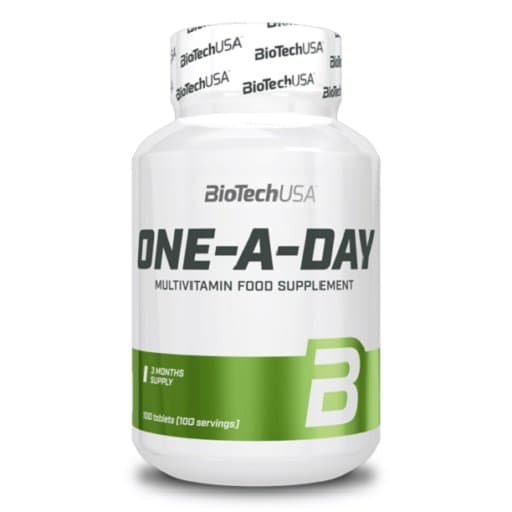 BioTechUSA - One-A-Day - 100 tabletter – BioTechUSA