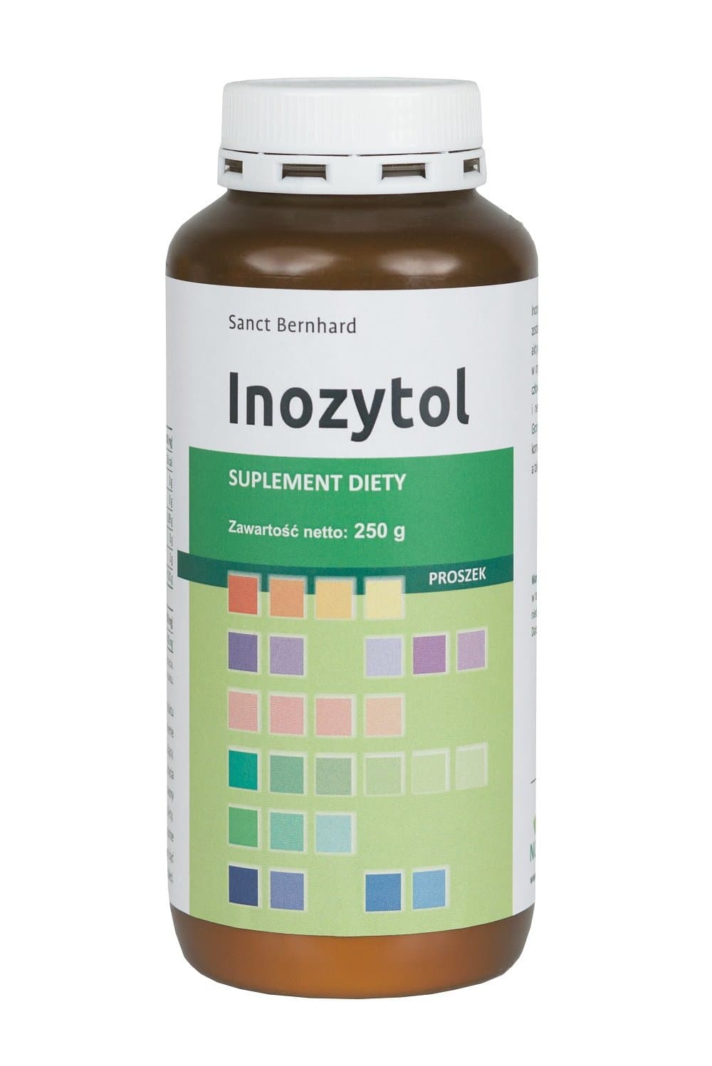 Kräuterhaus Sanct Bernhard - Inositol Powder - 100 Days - 250g – Kräuterhaus Sanct Bernhard förpackning