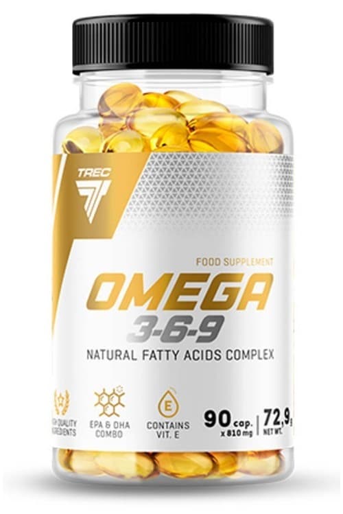 Trec - Omega 3-6-9 - 90 Caps – Trec förpackning