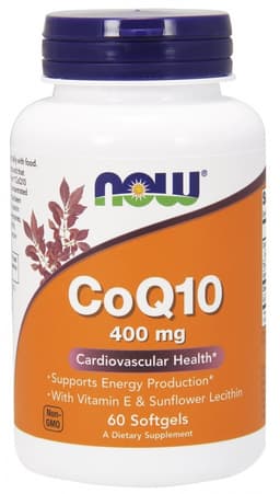 NOW Foods - CoQ10 With Lecithin & Vitamin E