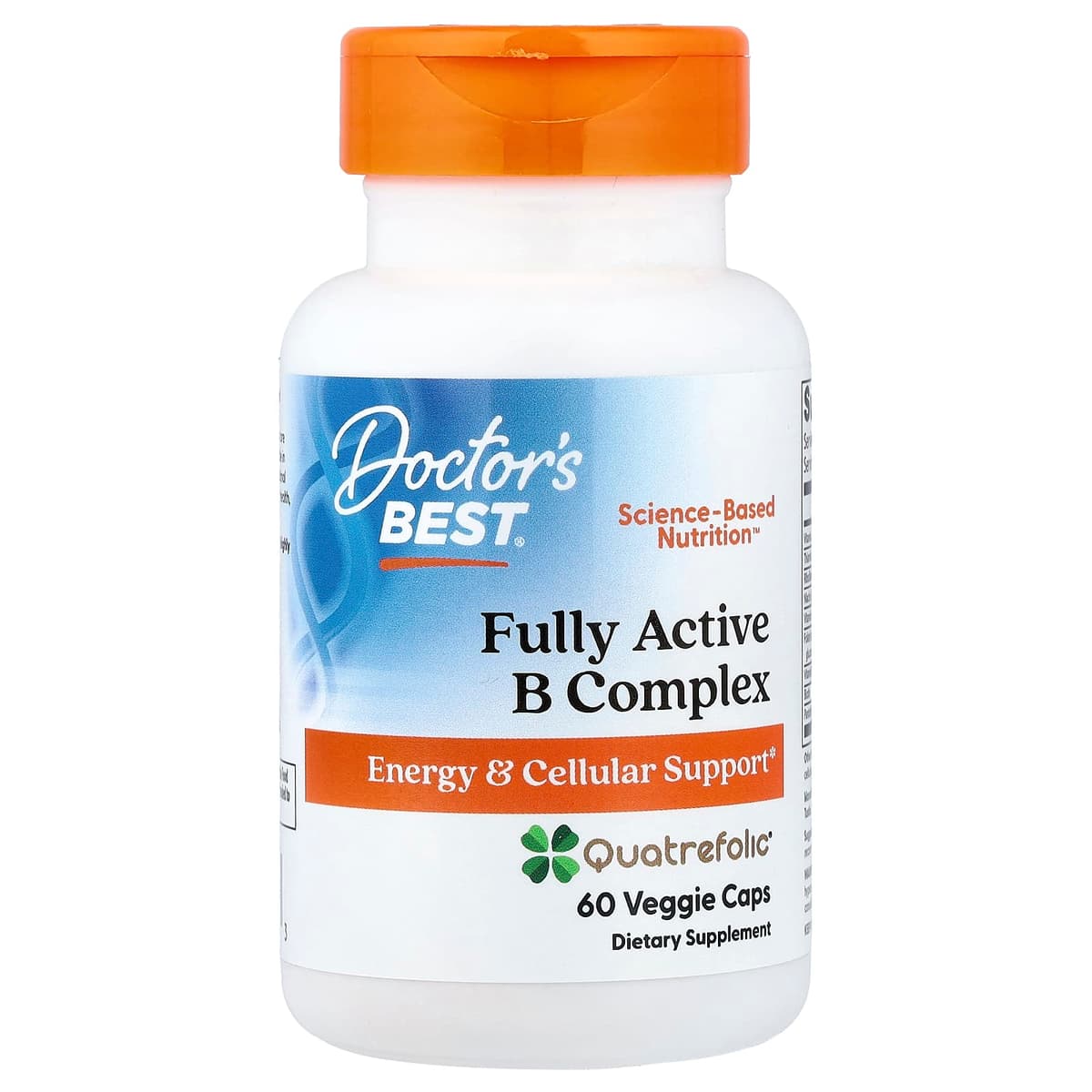 Doctor's Best - Fully Active B Complex - 60 Kapsler