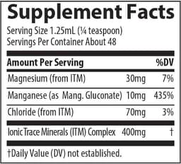 Trace Minerals - Ionic Manganese - 2 fl oz.