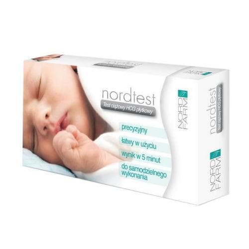 NordTest - Pregnancy Test HCG – NordTest förpackning