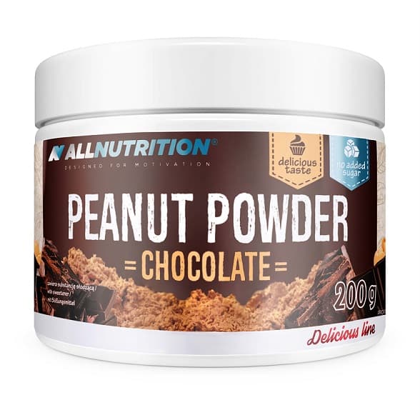 Allnutrition - Peanut Powder, Chocolate - 200g
