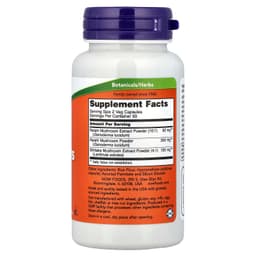 NOW Foods - Rei-Shi Mushrooms - 100 Veg Capsules