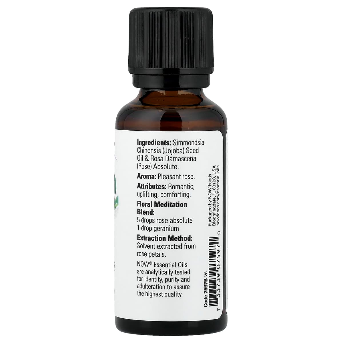 NOW Foods - Essential Oil, Rose Absolute - 30ml