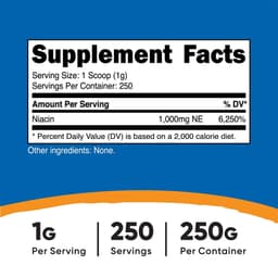 Nutricost Vitamin B3 Niacin 100mg