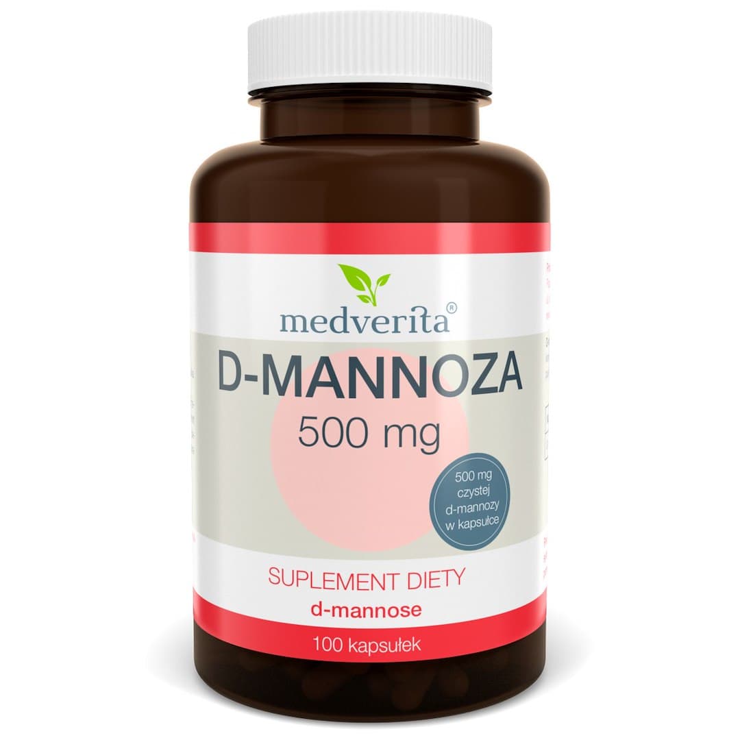 Medverita - D-Mannoza - 100 Caps – Medverita förpackning