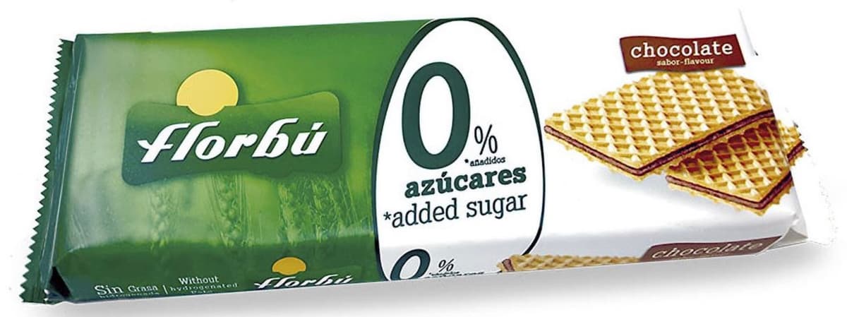 Florbu - Wafer Cookies with Cocoa Cream - 150g – Florbu förpackning