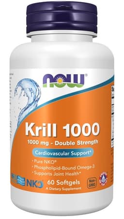 Now Foods - Krill 1000 - 60 Sgels