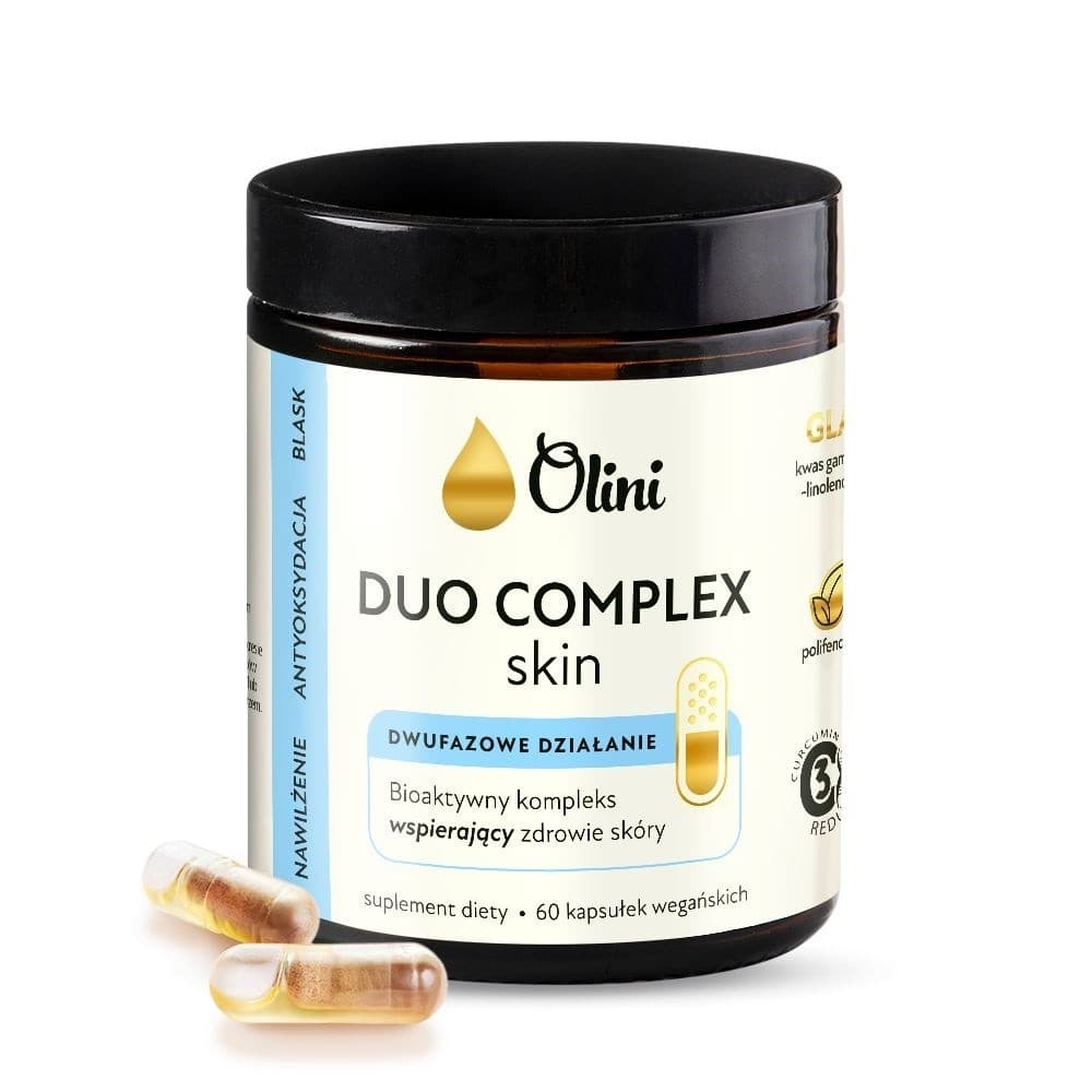Olini - DUO COMPLEX Skin - 60 Caps – olini förpackning