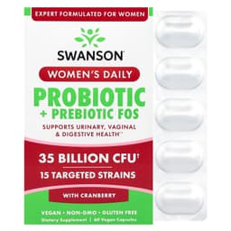 Swanson - Women's Daily Probiotic + Prebiotic FOS
