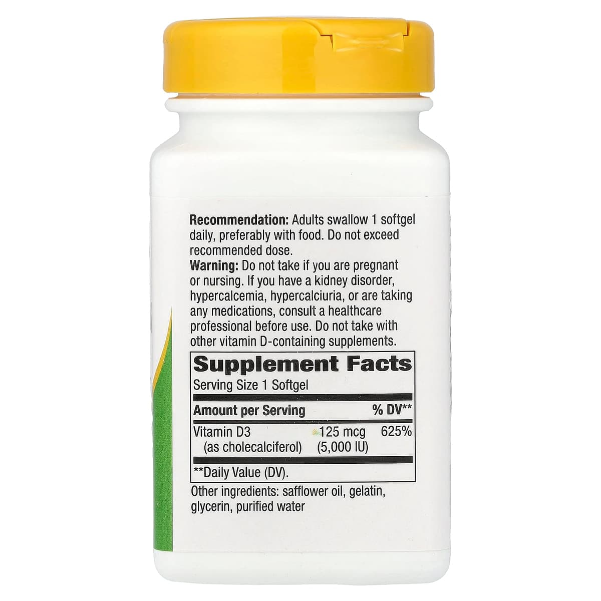 Nature'S Way - Vitamin D3 Max - 240 Sgels