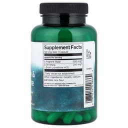 Swanson - L-Arginine & L-Ornithine - 100 Caps