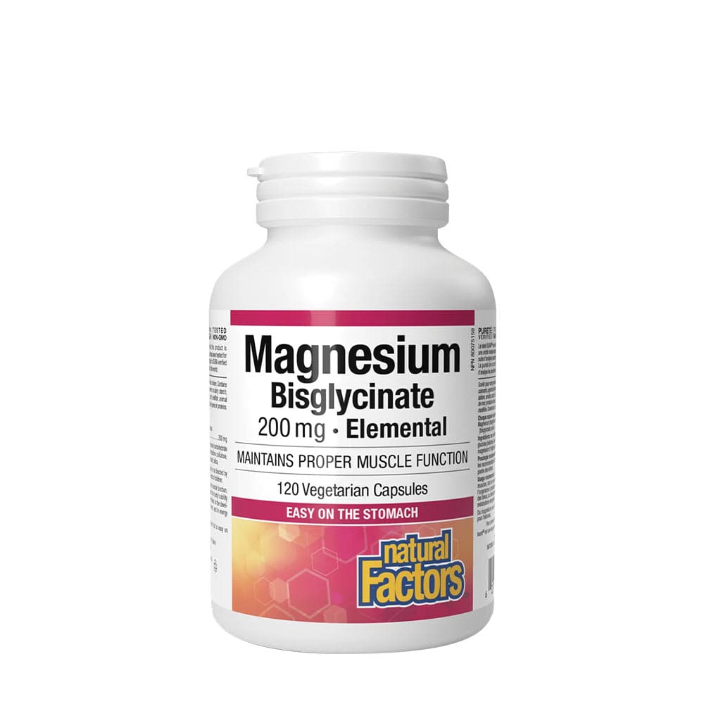 Natural Factors - Magnesium Bisglycinate – Natural Factors förpackning