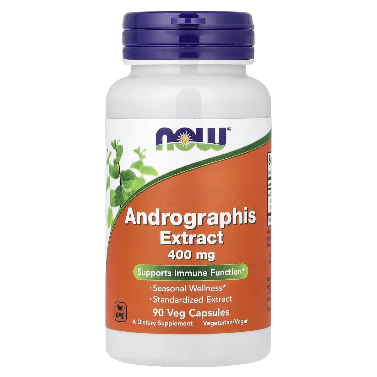 NOW Foods - Andrographis Extract - 90 Veg Capsules