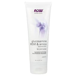 NOW Foods - Glucosamine MSM & Arnica Liposome Lotion - 237ml