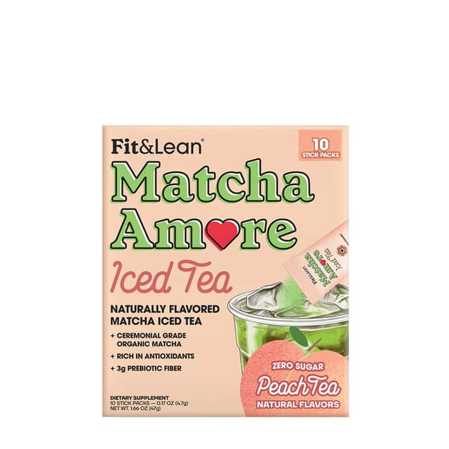 Fit & Lean - Matcha Amore Iced Tea – Fit & Lean