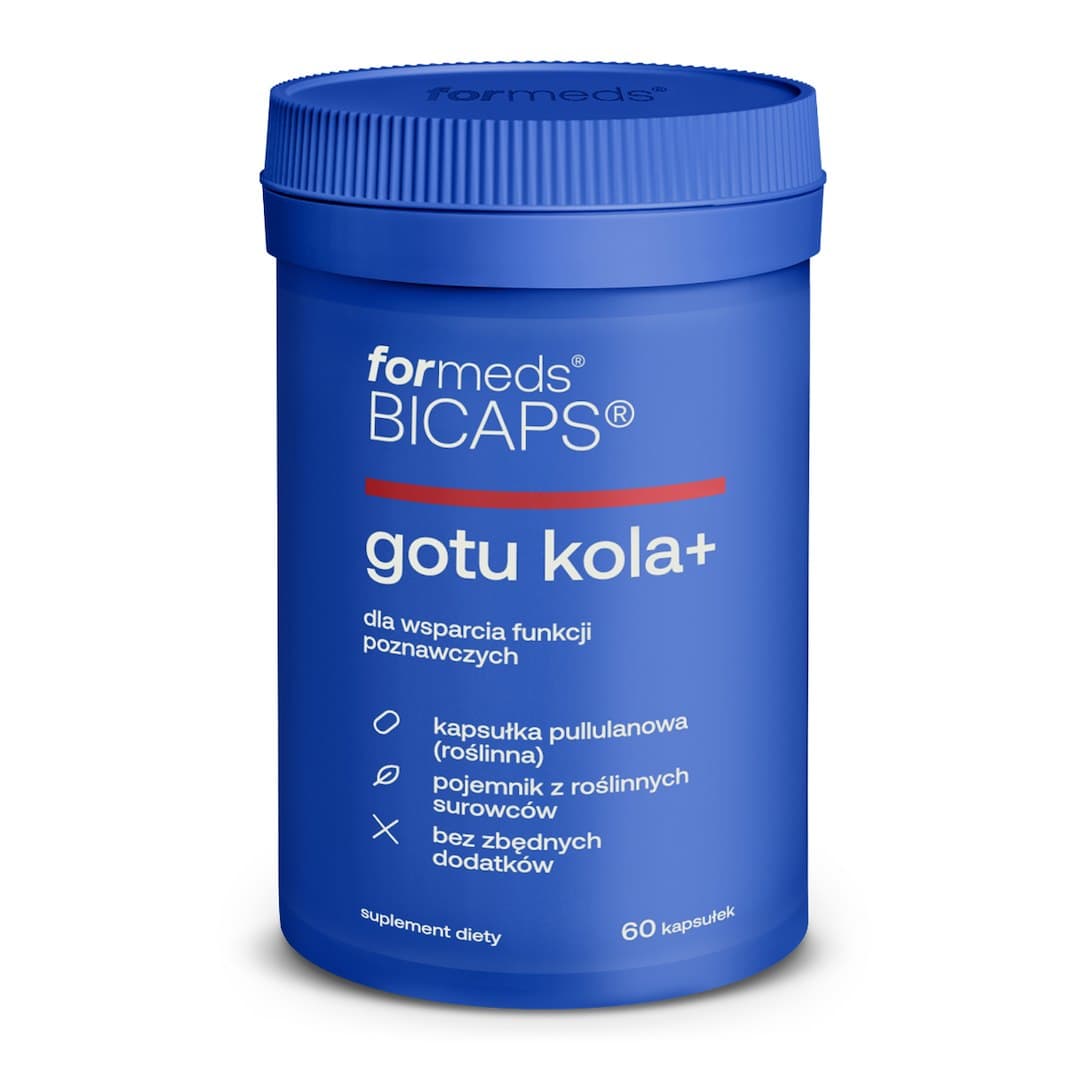 formeds BICAPS - Citikolin och gotu kola – förpackning
