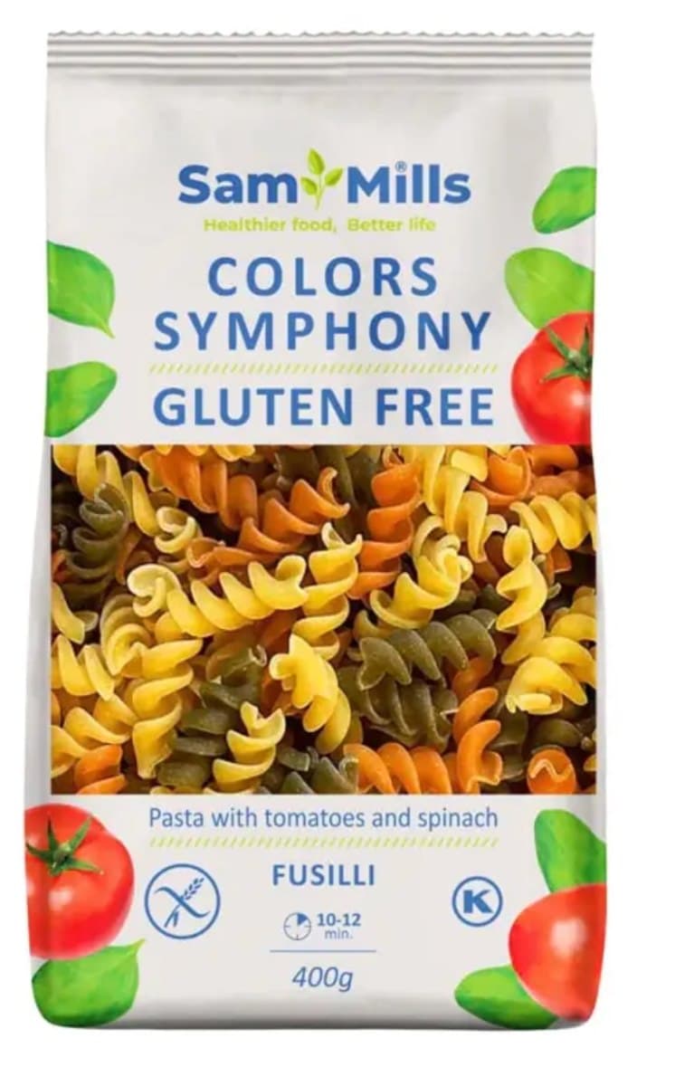 Sam Mills - Colors Symphony Gluten Free Fusilli - 400g