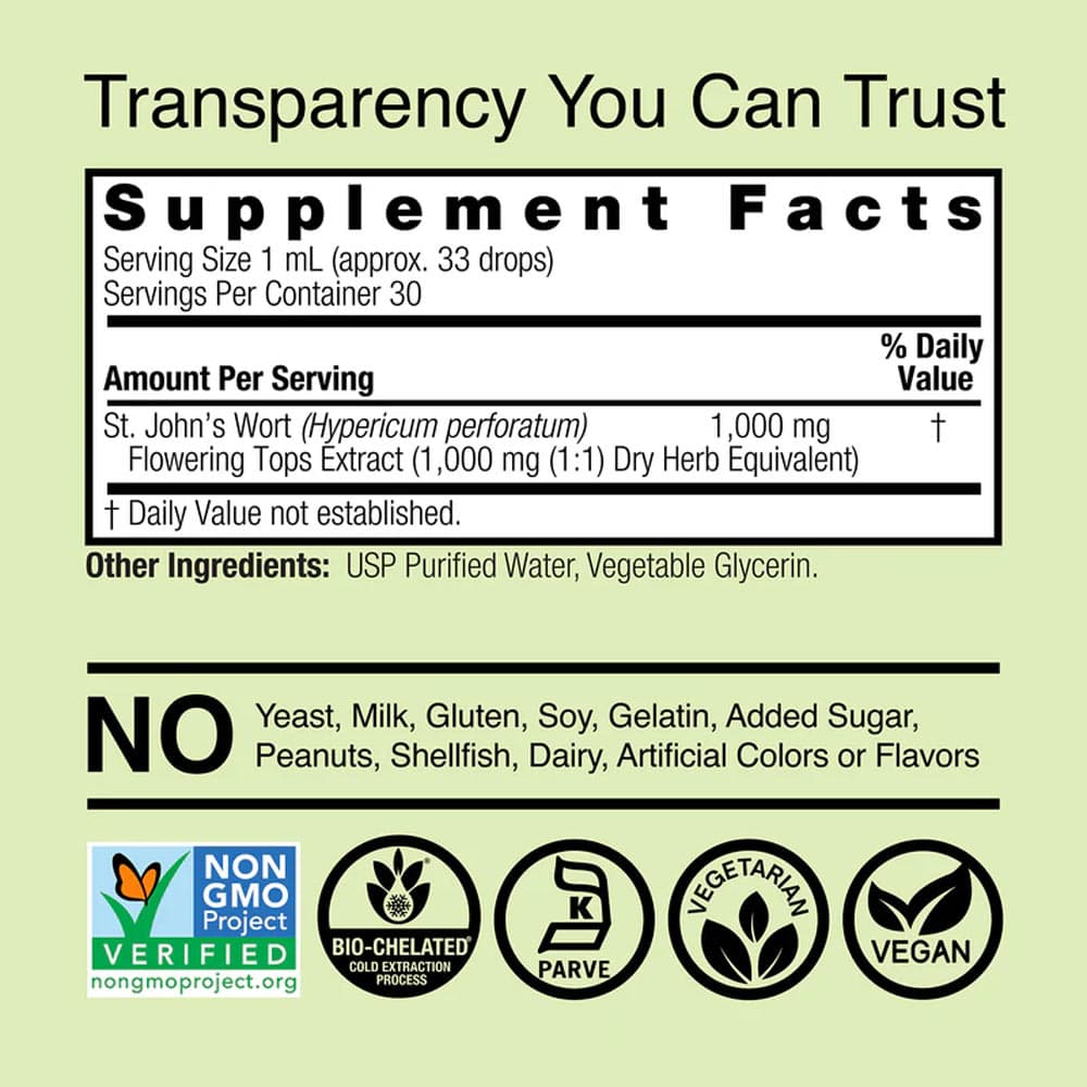 Nature's Answer - St. John'S Wort Extract - 30ml