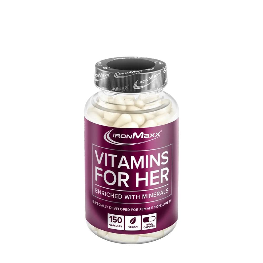 Ironmaxx - Vitamin For Her - 150 Caps – IronMaxx förpackning