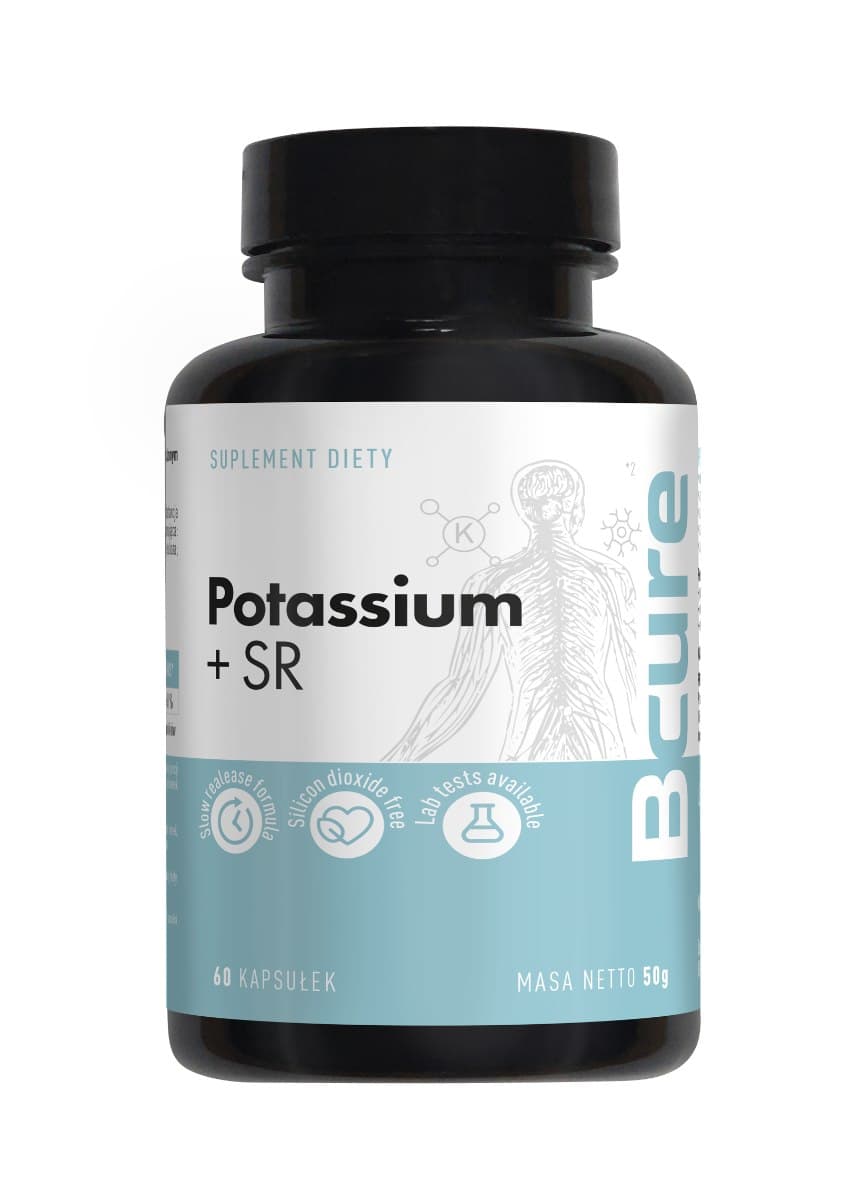 BCure - Potassium + SR - 60 Caps
