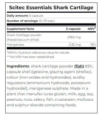 Scitec Nutrition - Shark Cartilage