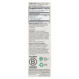 Garden Of Life - Organics Oil Of Oregano - 30ml