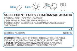 Nutriversum - Lecithin - 50g / 30 Sgels Caps