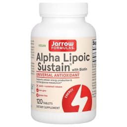 Jarrow Formulas - Alpha Lipoic Sustain With Biotin - 60 Tabs
