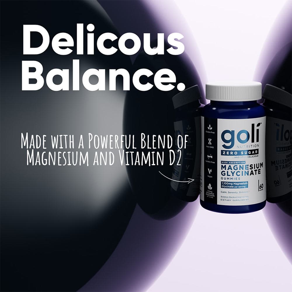 Goli Nutrition - Magnesium Gummies - 60 Gummies