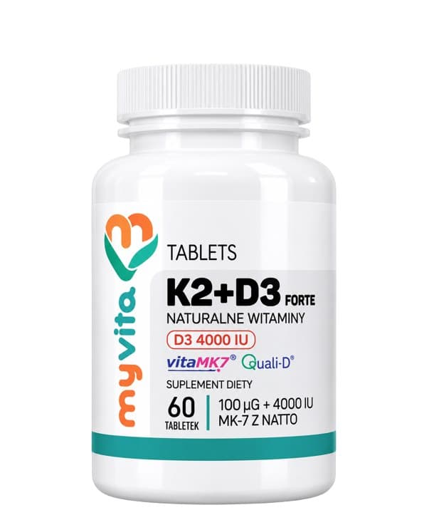 MyVita - Vitamin K2+D3 Forte