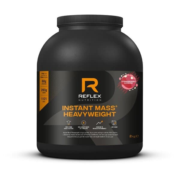 Reflex Nutrition - Instant Mass Heavyweight Strawberries & Cream - 2000g