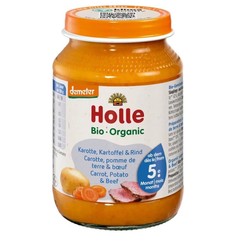 Holle - Bio Organic Baby Food - 190g – Holle förpackning