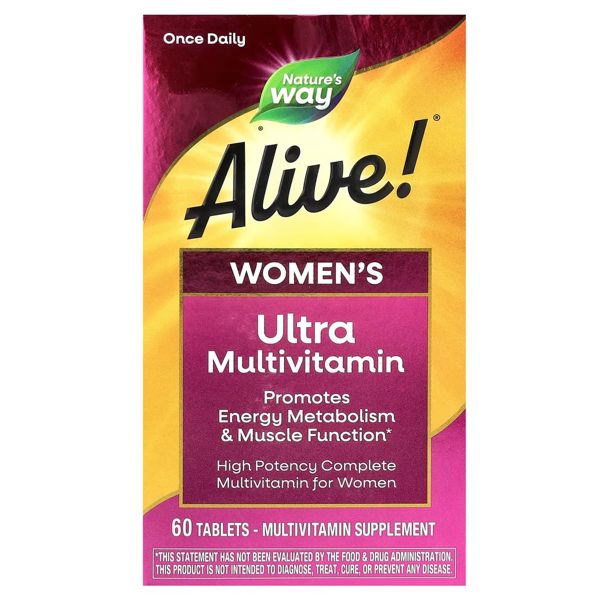 Nature'S Way - Alive! Women'S Ultra Multivitamin - 60 Tabs