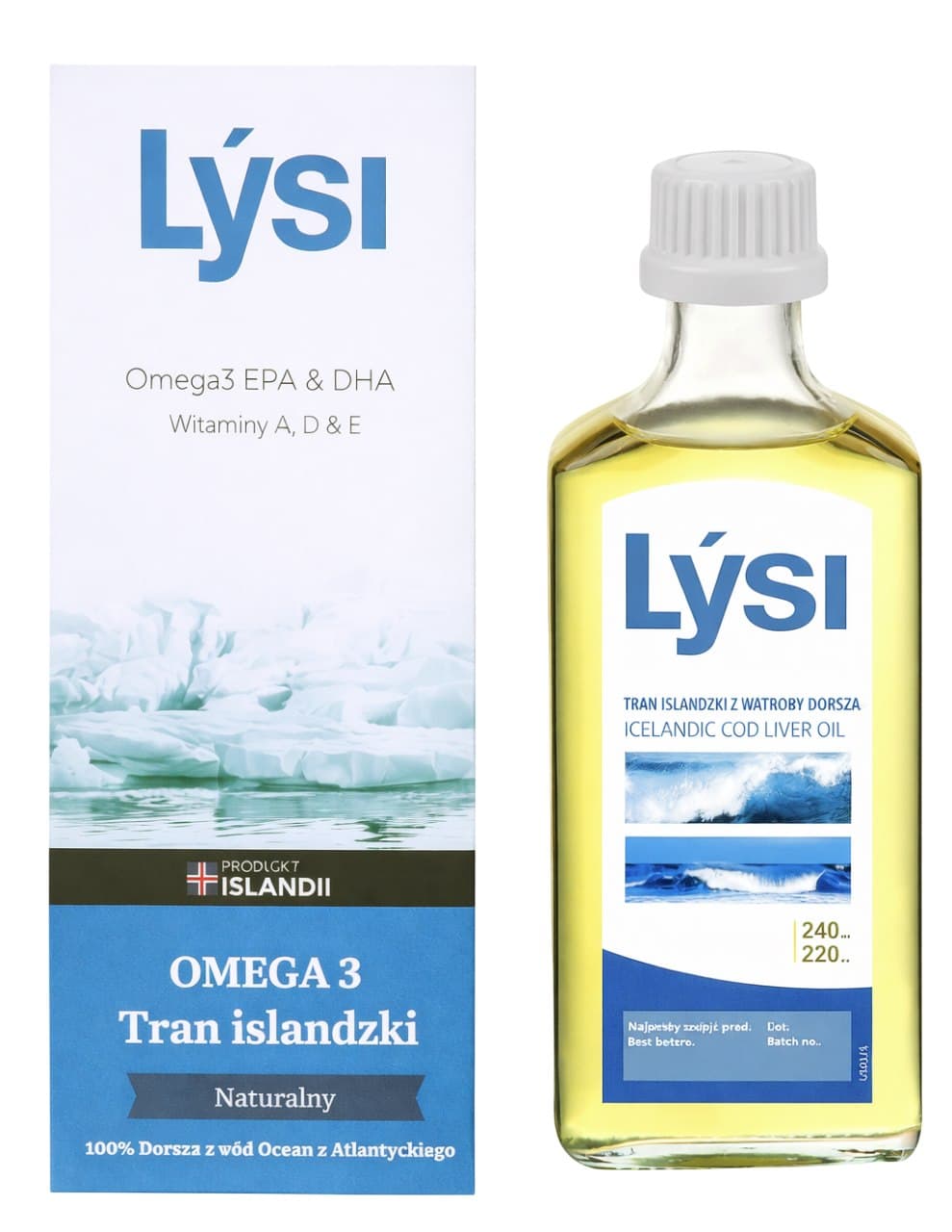 Lysi - Icelandic Cod Liver Oil – Lysi förpackning