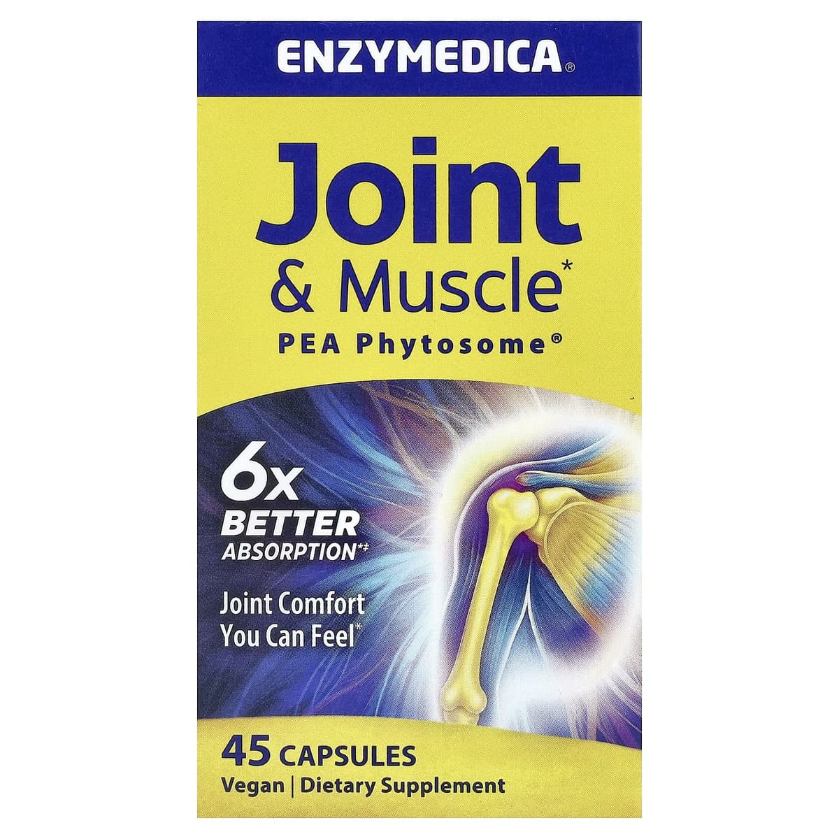 Enzymedica - Led & Muskel Pea Phytosome - 45 vcaps
