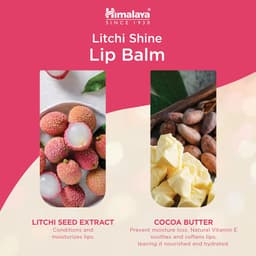 Himalaya Herbals - Litchi Shine Lip Balm - 4.5g