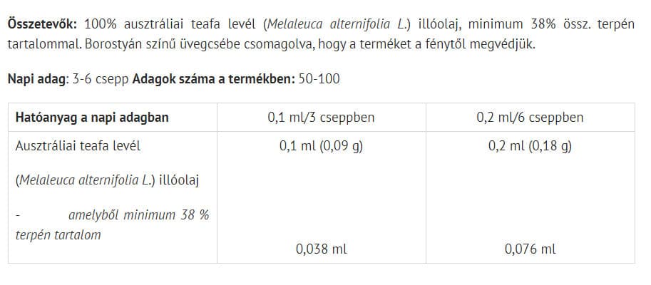 ESI (ei Natur Tanya) - Teepuuhoito - 25 ml
